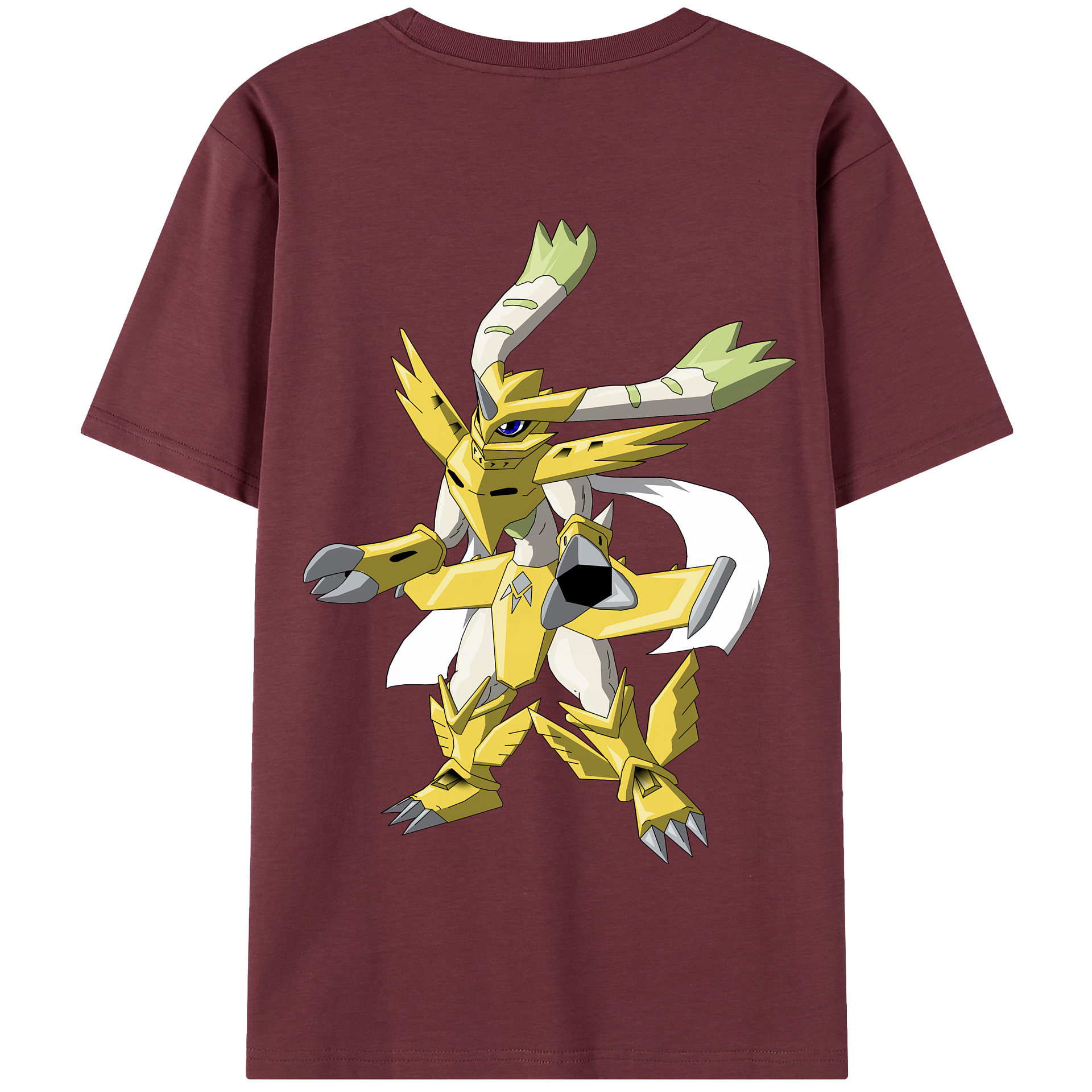 （画像用） Digimon デジタルモンスター/デジモン 綿100％半袖Tシャツ（背面プリント）